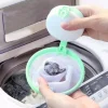 SHOP-STORY - Anti-Lint Hair Catcher Filter - Återanvändbar flytande boll för tvättmaskin - Grön