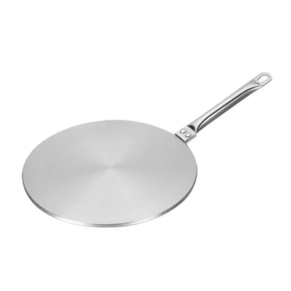 SHOP-STORY - INDUKTIONSOMvandlarskiva: Rostfri adapter för induktionshäll