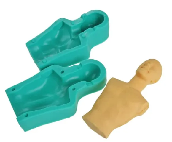 Silikonform för sockerpasta 3D-hane