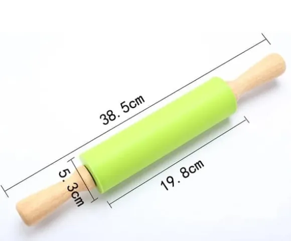 Silikonkavel för deg, non-stick, ORANGE, 38 cm