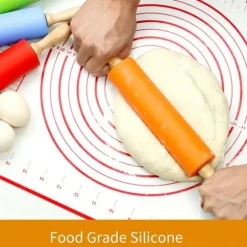 Silikonkavel non-stick RÖD 38cm