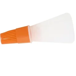 Silikonoljeborste med oljeflaska Högtemperaturbeständig borste Oljekontrollborste för kök Orange