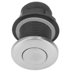 Sinktop Air Switch Kit - Tryckknapp i rostfritt stål med 1,5 m slang för kökssophantering Elektrisk varmvattenberedare