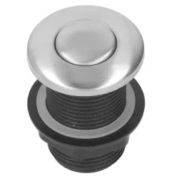 Sinktop Air Switch Kit - Tryckknapp i rostfritt stål med 1,5 m slang för kökssophantering Elektrisk varmvattenberedare
