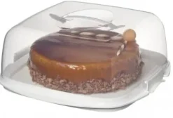 Sistema 1260, Låda, Torg, 8,8 l, Transparent, 342 mm, 350 mm