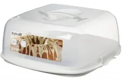 Sistema 1260, Låda, Torg, 8,8 l, Transparent, 342 mm, 350 mm