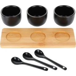 Skålar Tallrik Snack Skål Förrätter Tapas Såser Dips Dip Board