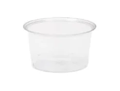 Skål Dessert Trend 180 ml Ø85x45 mm rund PET Klar,20 ps x 50 Stk/krt
