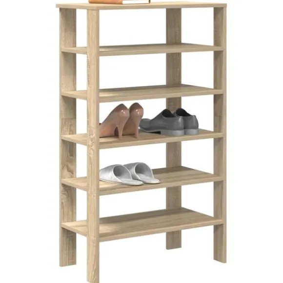 Skohylla sonoma-ek 61x32x105 cm konstruerat trä