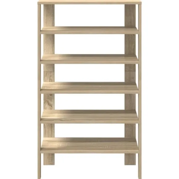 Skohylla sonoma-ek 61x32x105 cm konstruerat trä