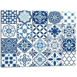 SKÄRBRÄDA I GLASPLATTA 52x40 MOSAIKKAKEL