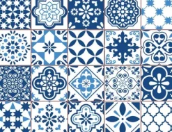 SKÄRBRÄDA I GLASPLATTA 52x40 MOSAIKKAKEL