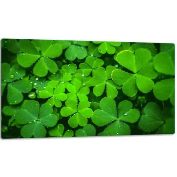 SKÄRBRÄDA I GLAS 52x30 GRÖN