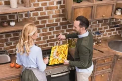 SKÄRBRÄDA I GLAS 52x40 POMMES FRITES