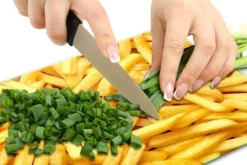 SKÄRBRÄDA I GLAS 52x40 POMMES FRITES