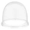 Skyddskåpa till sockervaddsmaskin - Akrylkupol med bubbelskydd - Kompatibel med 38,1 cm sockervaddsmaskiner - Vindskydd - Räfflad botten - Transparent | CDON