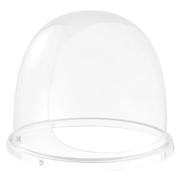 Skyddskåpa till sockervaddsmaskin - Akrylkupol med bubbelskydd - Kompatibel med 38,1 cm sockervaddsmaskiner - Vindskydd - Räfflad botten - Transparent | CDON