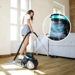 Sladdstädare - CECOTEC - Conga Rocksta Cyclonic Plus - 800W - HEPA-filter - 2L utan påse