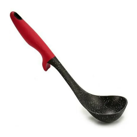 Slev Svart Röd Nylon 7 x 30 x 9 cm (12 antal)