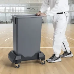 Slim Papperskorg Dolly, Passar 16/23 Gal Behållare, 200lbs Tung Duty, med Hjul