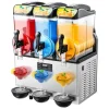 Slushmaskin för Kommersiellt bruk, 15Lx3 Tankar, Margarita och Smoothie Frysdryckesmaskin