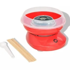 Sockermaskin - OVONNI - 480 W - Röd - 28 x 26 x 17,3 cm - 220-240 V