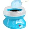 Sockervaddsmaskin - Bordsmodell - Effekt 450–550 W - Kompakt 27x26x18 cm - Material PVC - För Fest & Stora Evenemang - Blå