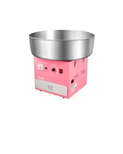Sockervaddsmaskin, 1000W Effekt, Temperaturkontroll,Rosa