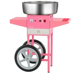 Sockervaddsmaskin, 81,9x52x85,5 cm, Rosa, Rostfritt stål
