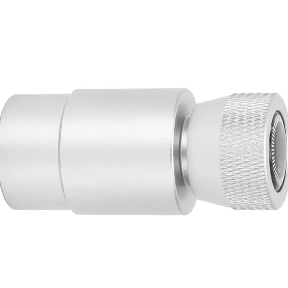 Soda CO2 Adapter Ventilkopplingssats ASA 1/4BSPP-TR21-4 Fyllningstillbehör Silver