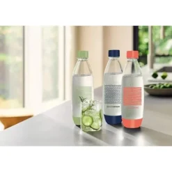 SODASTREAM-flaskor - Fuse Limited Edition - 3-pack 1L-flaskor - PFAS-fria