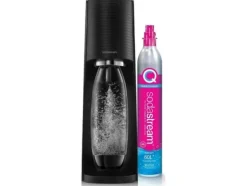 Sodastream Terra Saturator + 1 flaska + gas Svart + 2x 0,5L