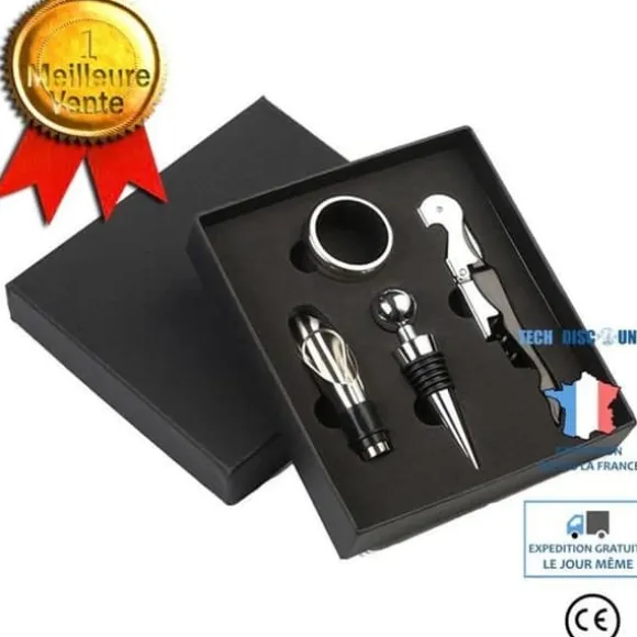Sommelierbox - TD® - Vinotekstillbehör - ABS-plast - Svart - 26.5x20x6.5 cm