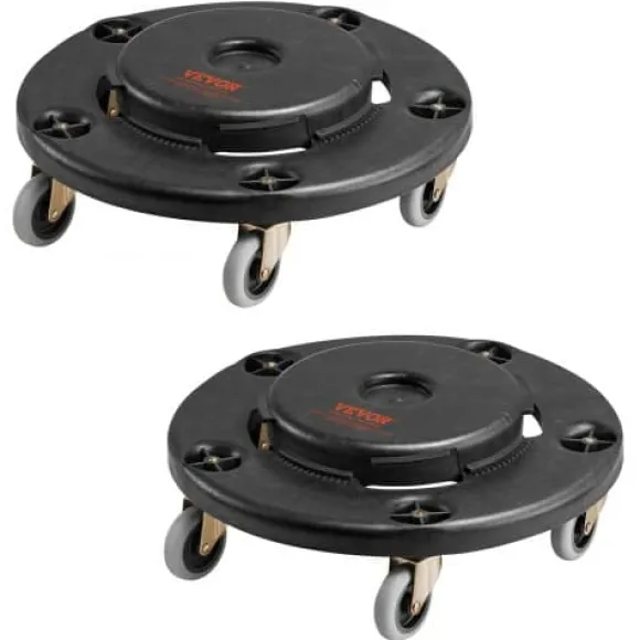 Soptunnedolly, 45,5x15,5 cm, Svart, Extra robust