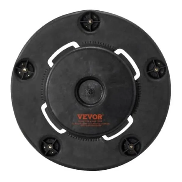 Soptunne-vagn, 45,5x15,5 cm, Svart, Extra robust