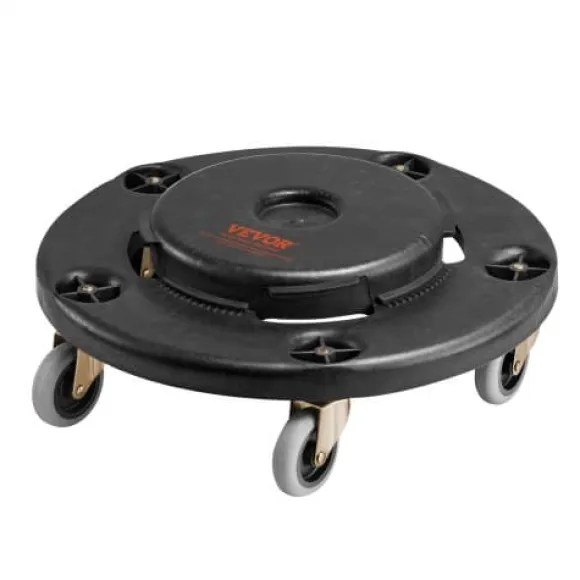 Soptunne-vagn, 45,5x15,5 cm, Svart, Extra robust