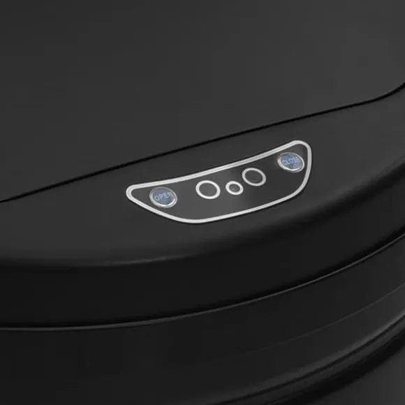 Soptunnor & papperskorgar - Living Soptunna med automatisk sensor 40 L kolstål svart