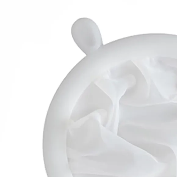 Soy Milk Sie Filter Sked Ultra Fin Mesh 400 Mesh Tvättbar Si Fin Mesh för kaffe Mjölk Yoghurt Juice