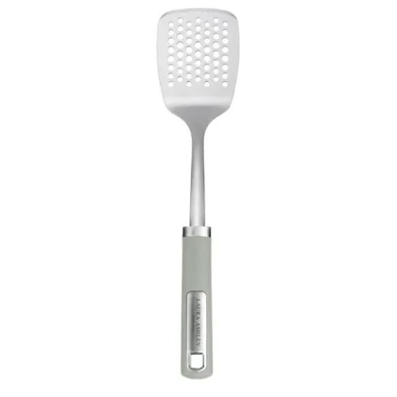 Spatel med skåror i rostfritt stål med soft-touch-handtag Laura Ashley - Salvia blad av Pendeford
