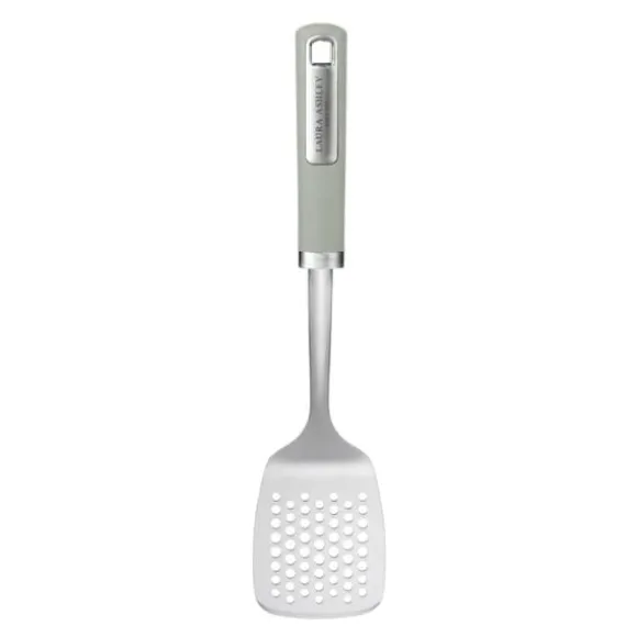 Spatel med skåror i rostfritt stål med soft-touch-handtag Laura Ashley - Salvia blad av Pendeford