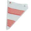 Spidspose 200x310+40 mm Rød/Hvid stribet,20 pk x 50 stk/krt