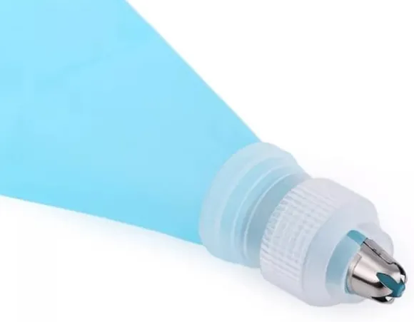 Spritspåse i Silikon med 6 Tyllar