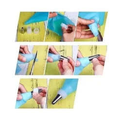 Spritspåse 34 Tips Set dekorationstårtor och bakverk
