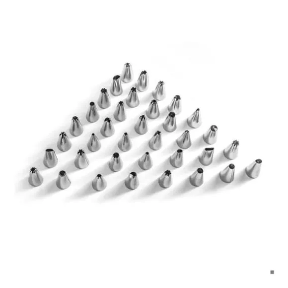 Spritspåse 34 Tips Set dekorationstårtor och bakverk