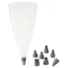 Spritsset Silikon 9 delar Cookie