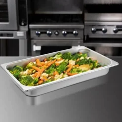 Steam Table Pan, 53x32,5x6,5 cm, Rostfritt stål, Matbehållare