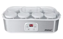 Steba JM 3 - Yoghurtmaskin - 1.4 liter - 30 W - rostfritt stål / vitt