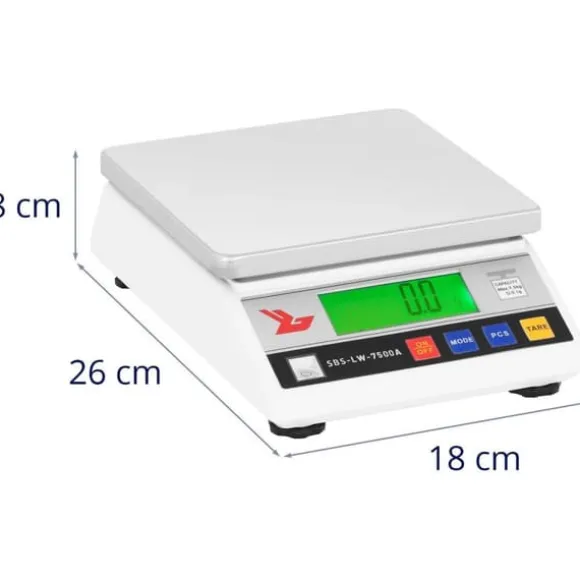 Steinberg Systems - Precisionsvåg - 7500 g / 0,3 g