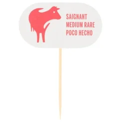 Stekpinnar "Medium Rare" 8 cm 100 st.