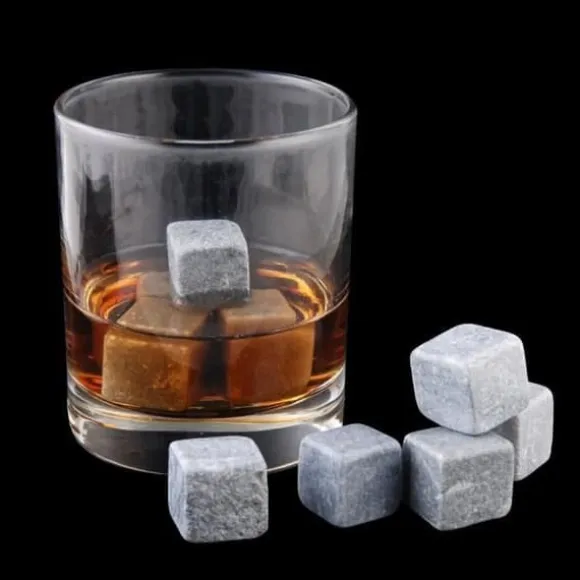 Steniskuber - Apollo23 - 9X Whisky - Täljsten - För alla drycker - Snabb kylning